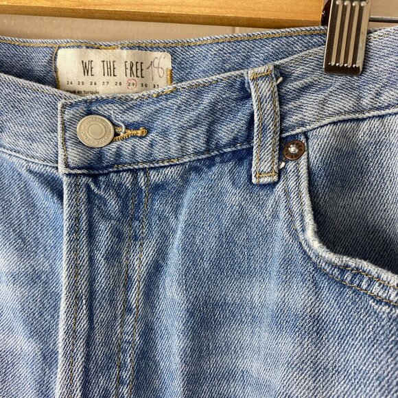 We The Free - Free People Distressed Jeans Size 29 - Picture 4 of 10
